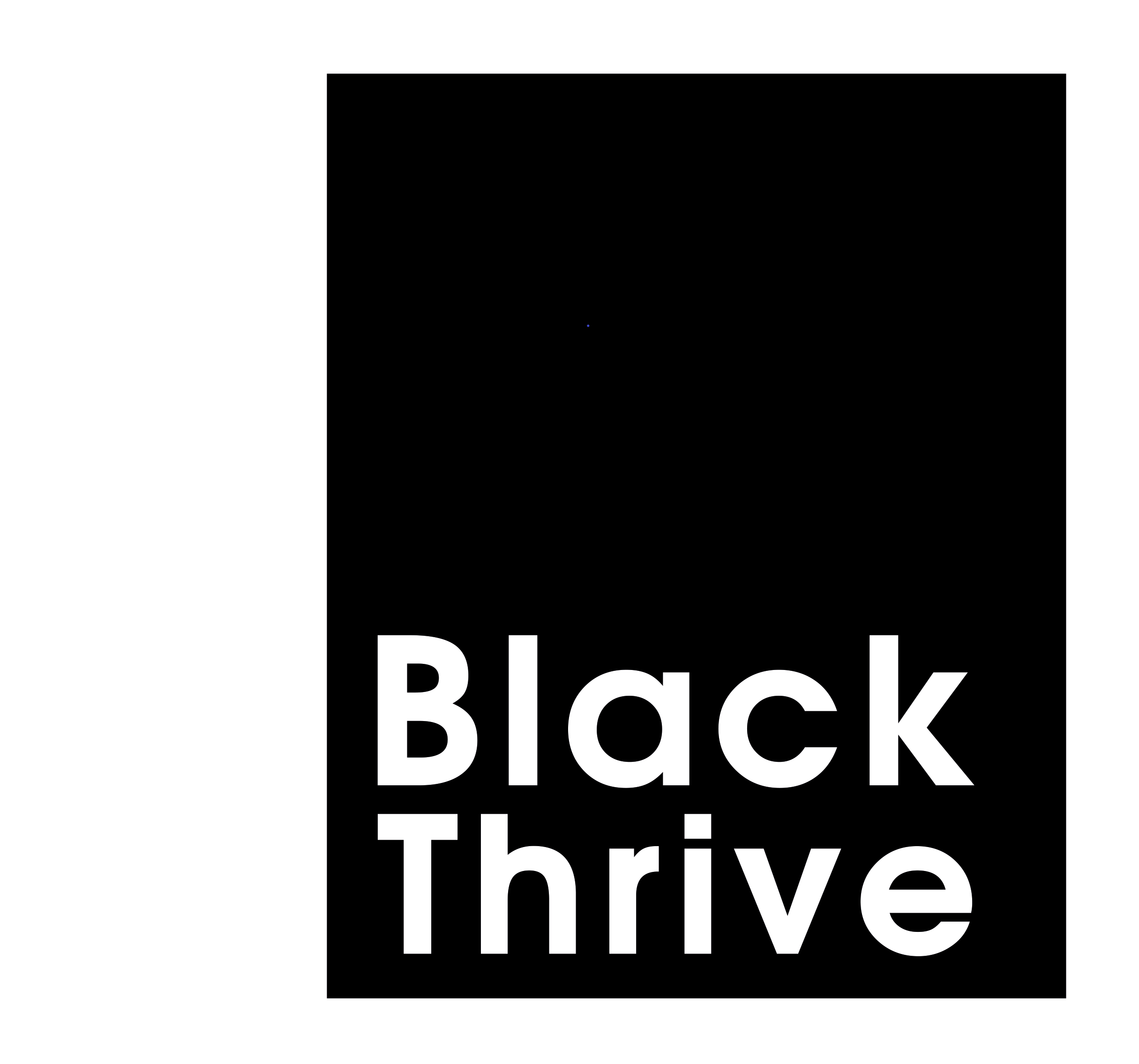 Black Thrive logo